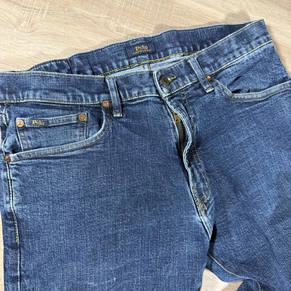 Polo Ralph Lauren The Classic Fit Jeans Dark Wash Denim‎ Mens Size 33x32